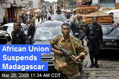African Union Suspends Madagascar