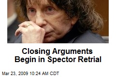 Closing Arguments Begin in Spector Retrial