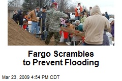 Fargo Scrambles to Prevent Flooding