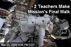 2 Teachers Make Mission's Final Walk
