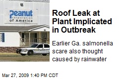 Roof Leak at Plant Implicated in Outbreak