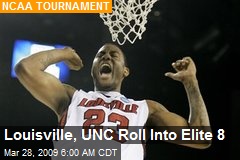 Louisville, UNC Roll Into Elite 8