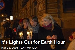 It's Lights Out for Earth Hour