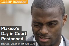 Plaxico's Day in Court Postponed