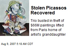 Stolen Picassos Recovered