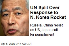UN Split Over Response to N. Korea Rocket