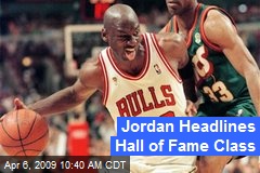 Jordan Headlines Hall of Fame Class