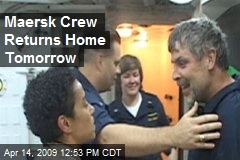 Maersk Crew Returns Home Tomorrow