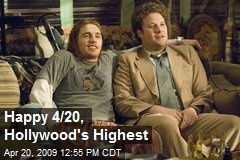 Happy 4/20, Hollywood's Highest