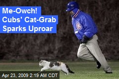 Me-Owch! Cubs' Cat-Grab Sparks Uproar