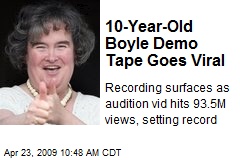10-Year-Old Boyle Demo Tape Goes Viral
