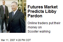 Futures Market Predicts Libby Pardon
