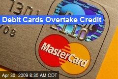 Debit Cards Overtake Credit