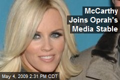 McCarthy Joins Oprah's Media Stable