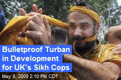 Bulletproof Turban in Development for UK's Sikh Cops