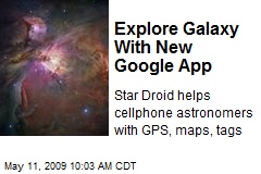 Explore Galaxy With New Google App