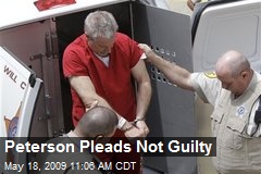 Peterson Pleads Not Guilty