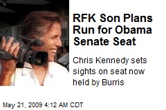 RFK Son Plans Run for Obama Senate Seat