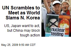 UN Scrambles to Meet as World Slams N. Korea