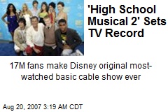 'High School Musical 2' Sets TV Record