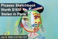 Picasso Sketchbook Worth $16M Stolen in Paris