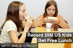 Record 20M US Kids Get Free Lunch