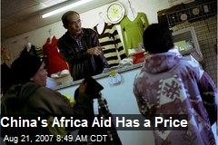China's Africa Aid Has a Price