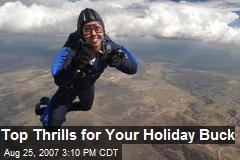 Top Thrills for Your Holiday Buck