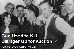 Gun Used to Kill Dillinger Up for Auction