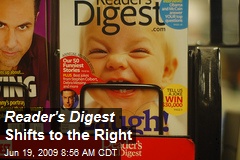 Reader's Digest Shifts to the Right