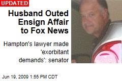 Husband Outed Ensign Affair to Fox News