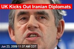 UK Kicks Out Iranian Diplomats