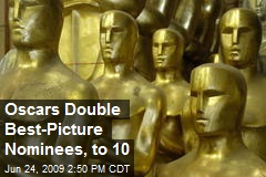 Oscars Double Best-Picture Nominees, to 10