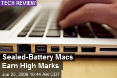 Sealed-Battery Macs Earn High Marks
