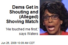 Dems Get in Shouting and (Alleged) Shoving Match