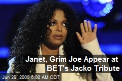 Janet, Grim Joe Appear at BET's Jacko Tribute