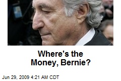 Where's the Money, Bernie?