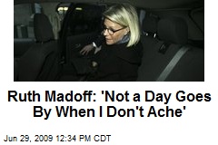Ruth Madoff: 'Not a Day Goes By When I Don't Ache'