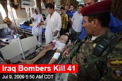 Iraq Bombers Kill 41