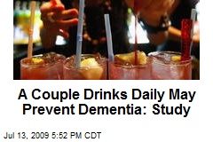A Couple Drinks Daily May Prevent Dementia: Study