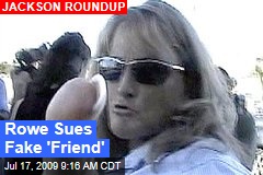 Rowe Sues Fake 'Friend'