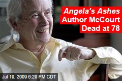 Angela's Ashes Author McCourt Dead at 78