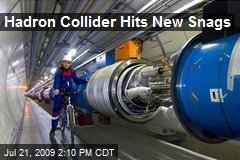 Hadron Collider Hits New Snags