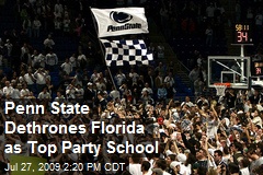 Penn State Dethrones Florida as Top Party School