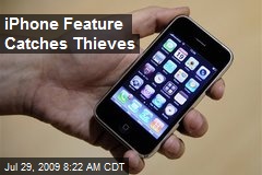 iPhone Feature Catches Thieves