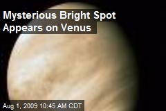 Mysterious Bright Spot Appears on Venus