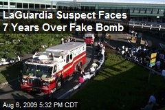 LaGuardia Suspect Faces 7 Years Over Fake Bomb