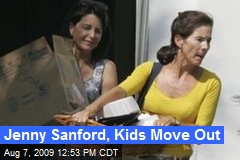 Jenny Sanford, Kids Move Out