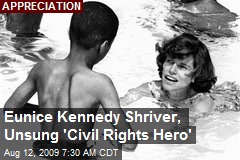 Eunice Kennedy Shriver, Unsung 'Civil Rights Hero'