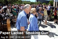 Paper Lacked 'Smoking Gun'